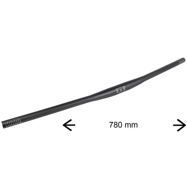 Riaditká M-Wave dĺžka 780mm 31,8mm matná čierne